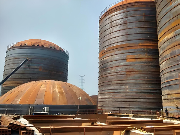 秀英焦粉钢板仓